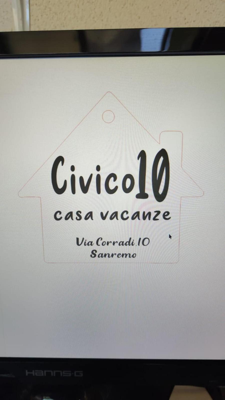 Civico 10 Lägenhet Sanremo Exteriör bild